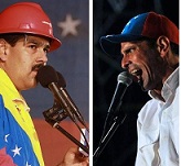 Maduro y Capriles